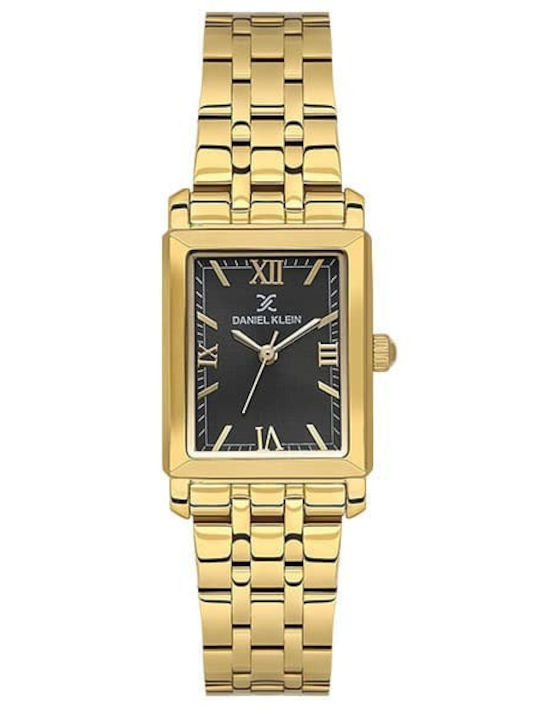 Daniel Klein Women's Watch with Gold Metal Brac...