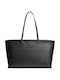 Leather Women's Tote Handbag Black AW0AW18455 BDS
