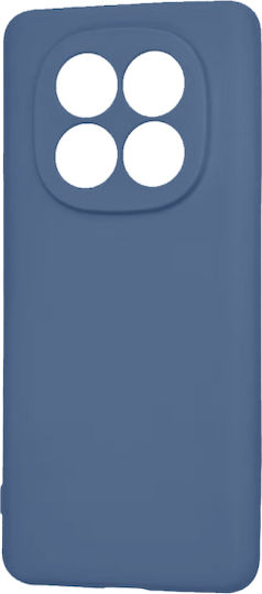 Senso Liquid Umschlag Rückseite Silikon Blau (Redmi Note 15 Pro 5G)