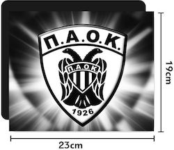 Mouse Pad Gummi 22x18cm Παοκ