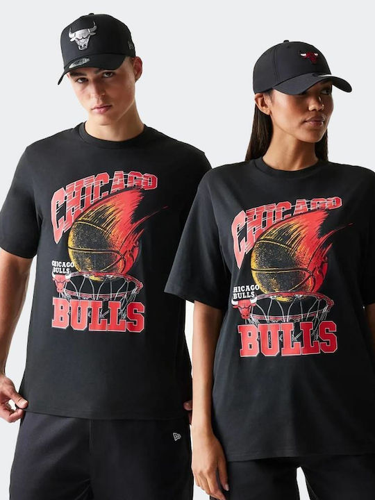 New Era Αθλητικό T-shirt Μαύρο