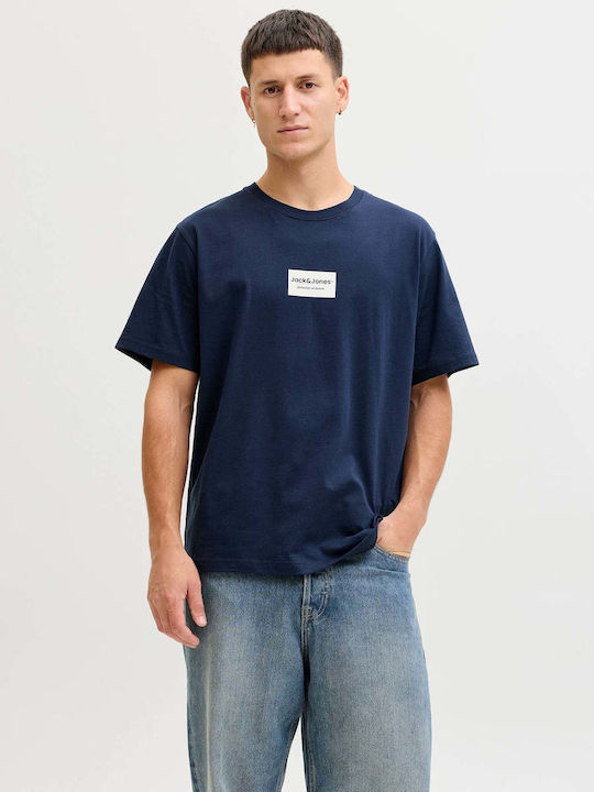 Jack & Jones Crew Neck T-shirt Μπλε