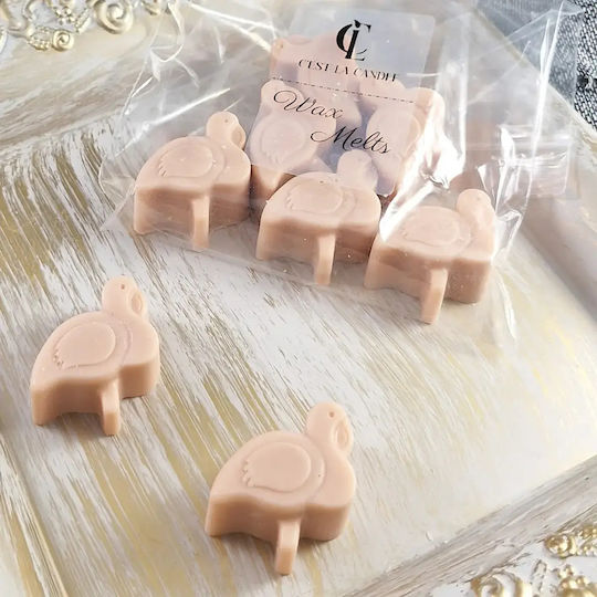 Wax Melts Σχήμα Φλαμίνγκο 100gr Φράουλα