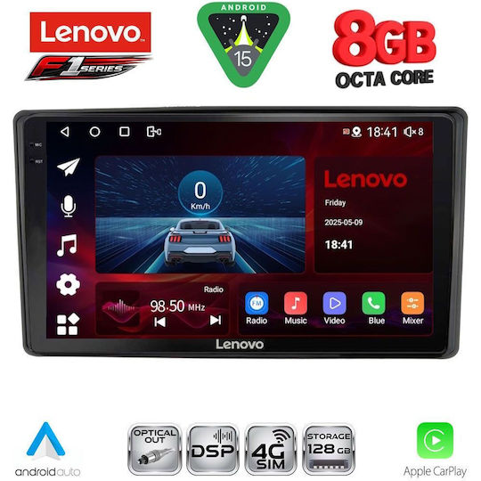 Lenovo Ηχοσύστημα Αυτοκινήτου για Toyota Raize 2020 (Bluetooth/USB/WiFi/GPS/Apple-Carplay/Android-Auto) με Οθόνη Αφής 10"