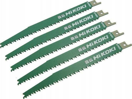 Hitachi Reciprocating Saw Blades Rpw80 5 Pieces