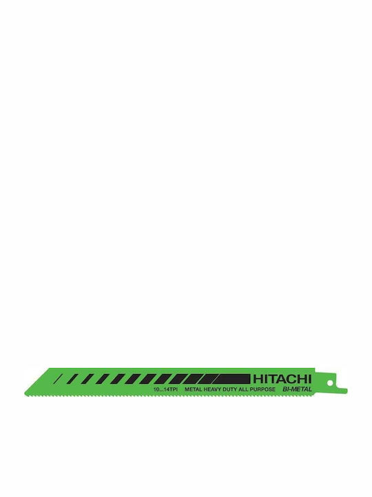 Hitachi Bim Reciprocating Saw Blades 305mm Tpi10-14 Pack 5 Pcs /rd70b Hi-752023