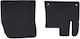 vidaXL Bed Mats 2pcs for Peugeot Rifter Opel Combo Fiat Doblo Toyota Proace Citroen Berlingo Honda City Black