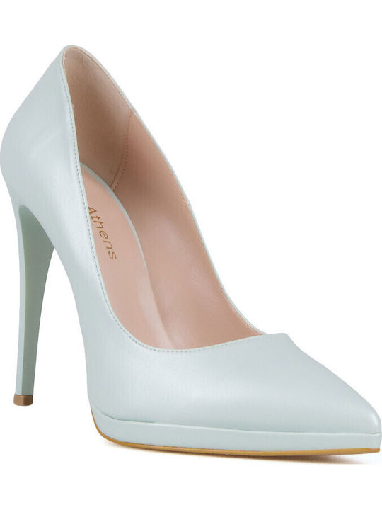 Pointed Toe Green Heels