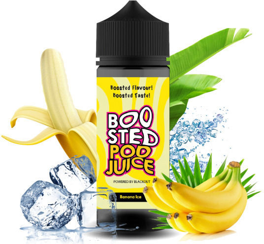 Blackout Flavor Shot Boosted Pod Juice 24ml/120ml 1τμχ Banana Ice