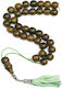 Roloi Komboloi Mastic Worry Beads with 33 Beads Green 39cm
