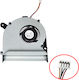 Ανεμιστηράκι Laptop Cpu Cooling Fan Asus Vivobook S400 S400c S400ca S500 S500c S500ca 13nb0051t01011 Udqfryh88das Udqfryh89das Udqfryh89d 13nb0051am06-01 4pin Κωδ.81642