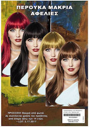 Carnival Wig Long Bangs Blonde 3-1223