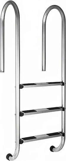 Aqua Line Muro Stainless Steel Turquoise Pool Ladder