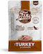 Wet Food for Adult Cats in Pouch with Turkey Meat Chicken Beef and Lamb 85gr