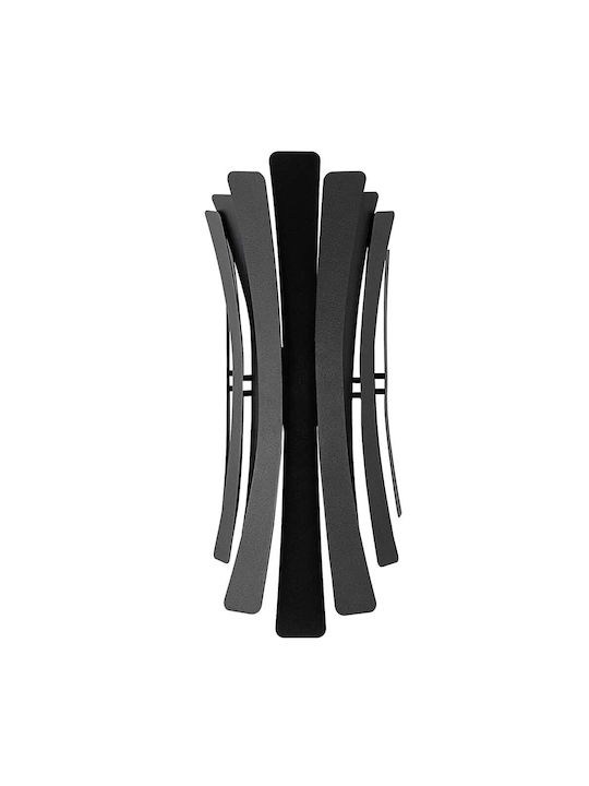 Opviq Linea Lumină de Perete Negru 17cm