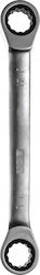 JCB Double Polygon Wrench with Ratchet Mechanism