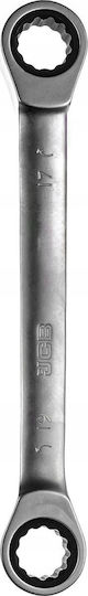 JCB Double Polygon Wrench with Ratchet Mechanism
