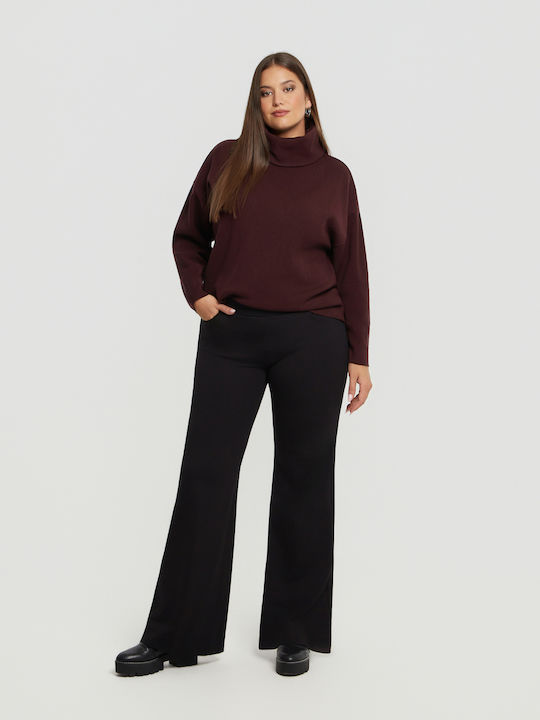 Femei Negru Costum cu Croială Slim