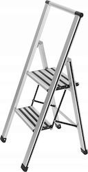 Wenko Ladder Aluminum with 2 Steps