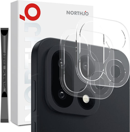 Northjo Camera Protection Tempered Glass Transparent for the OnePlus 15 5G