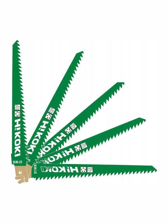 Hikoki Saw Blade Sabre Saws Rw10/s644d 150mm 5pcs