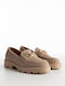 Γυναικεία Loafers σε Μπεζ Χρώμα