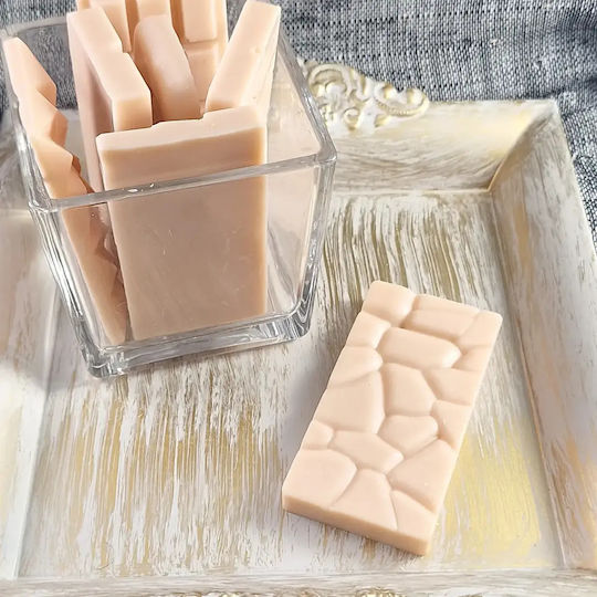 Wax Bar Σοκολάτα Ανάγλυφο Σχέδιο Καπουτσίνο