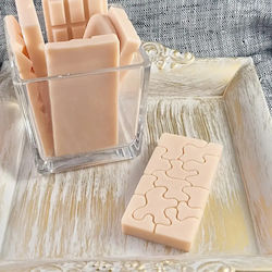 Wax Bar Chocolate Embossed Design Kurabie
