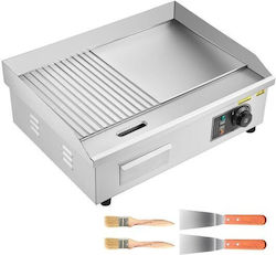 Vivatechnix Elektrisches Kommerzielle Flachgrill Mit Stahl Oberfläche Vivatechnix Elektrisches Kommerzielle Flachgrill Mit Stahl Oberfläche