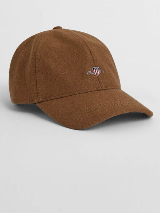 Gant Men's Cap Shield Melton Brown