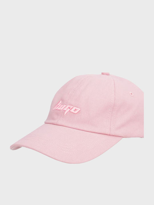 Hugo Logo Cap Astryd-sl Pink Jockey Women's Pin...