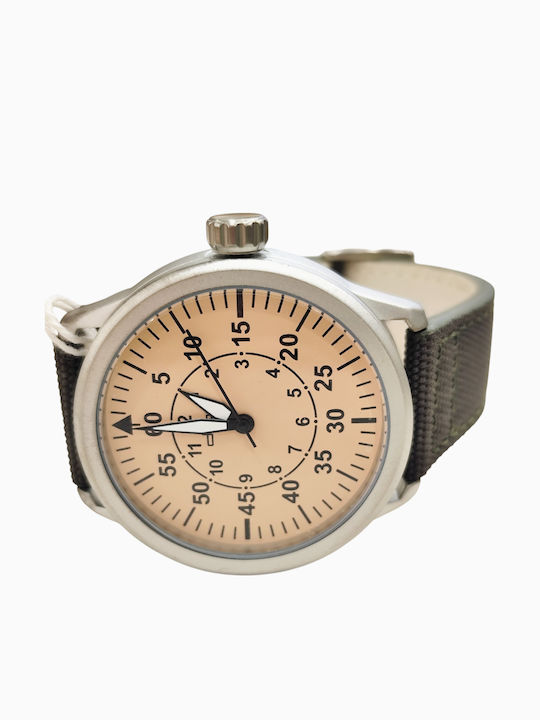 Diloy Straps Ρολόι Μπαταρίας με Δερμάτινο Λουράκι