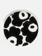 Marimekko Керамична Бяла Чиния За Пустинята С Диаметър 13.5см