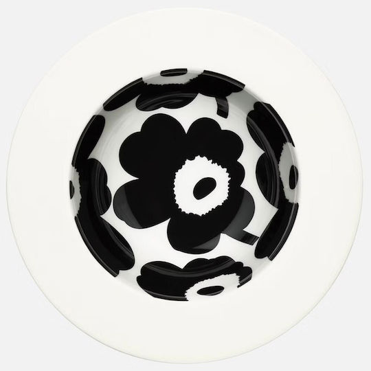 Marimekko Чиния Супа Керамика Бял с Диаметър 20см