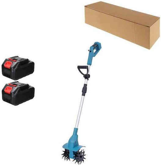 Cordless Garden Cultivator Two Batteries 68w