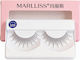 Silver Glitter False Eyelashes Marlliss 539