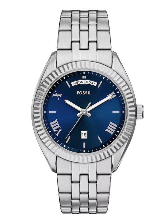 Fossil Ceas cu Baterie cu Brățară din Metal Fossil Ceas cu Baterie cu Brățară din Metal