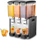 Vevor Dreifacher Getränkespender 3x10lt