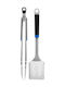 Stainless Steel Barbecue Tool Set 2pcs Napoleon Gatl020