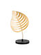 Tischdekoration 565tnl1447 28x18x13cm Gold-Schwarz Aberto Design Metallisch
