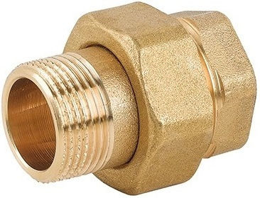 Rohrnippel Messing Heizkörper Männlich/weiblich 3/4''