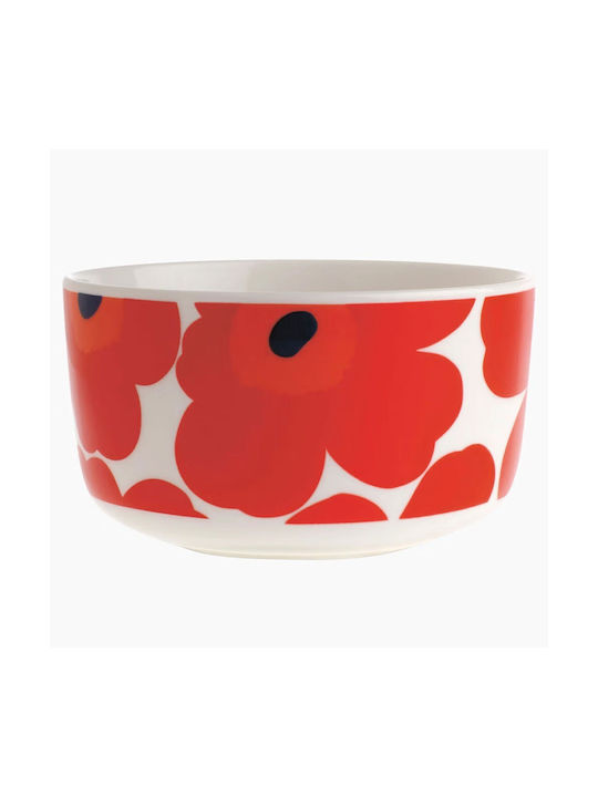 Marimekko Oiva Unikko Serving Bowl Round Cerami...