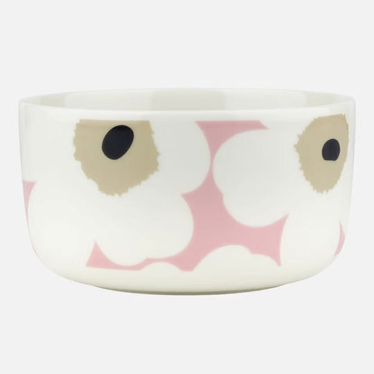 Marimekko Oiva Unikko Servierschüssel Rund Keramik mit Durchmesser 12.5cm