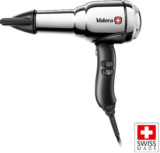 Valera Swiss Steel-master Light Chrome Επαγγελματικό Πιστολάκι Μαλλιών 2000W