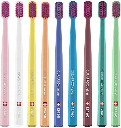Curaprox Cs 12460 Velvet Toothbrush Ultra Soft (Random Selection)