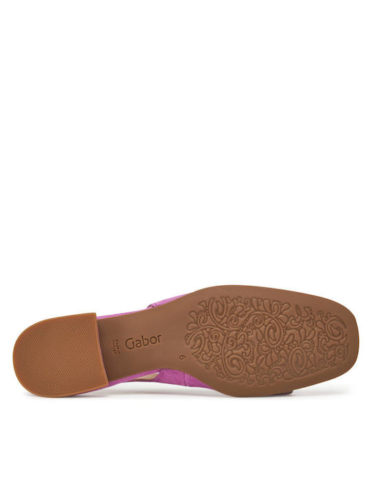 Gabor Gabor Heels with Strap Purple