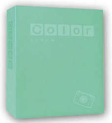 Photo Album Green Vermilion Black Sleeves 100 P...