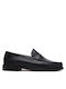 Herren Mokassins Black Croc