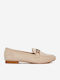 Γυναικεία Loafers σε Μπεζ Χρώμα