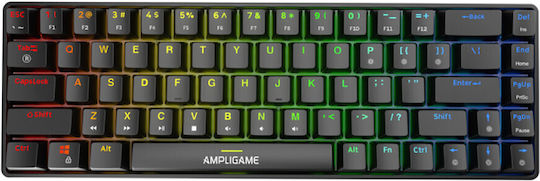 Fifine GK1 Gaming Mechanical Keyboard 65% with RGB lighting (English US)